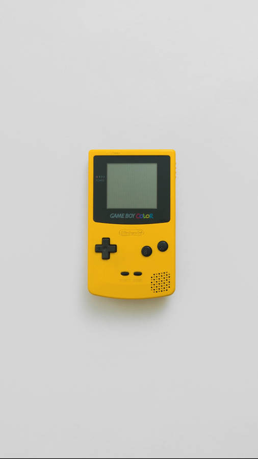 Download Simple Yellow Game Boy Color Wallpaper Wallpapers Com