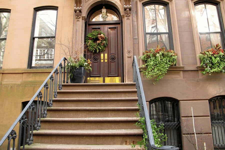 Brownstone900 x 600 Hintergrundbild