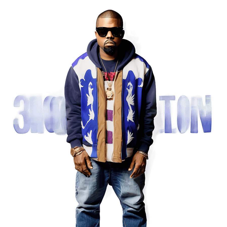 Kanye West Late Registration Era PNG cay85