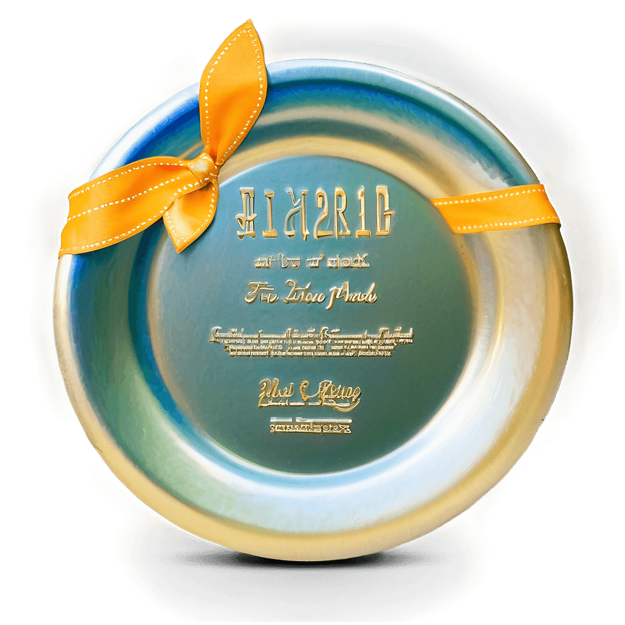 Engraved Keepsake Plate PNG 66