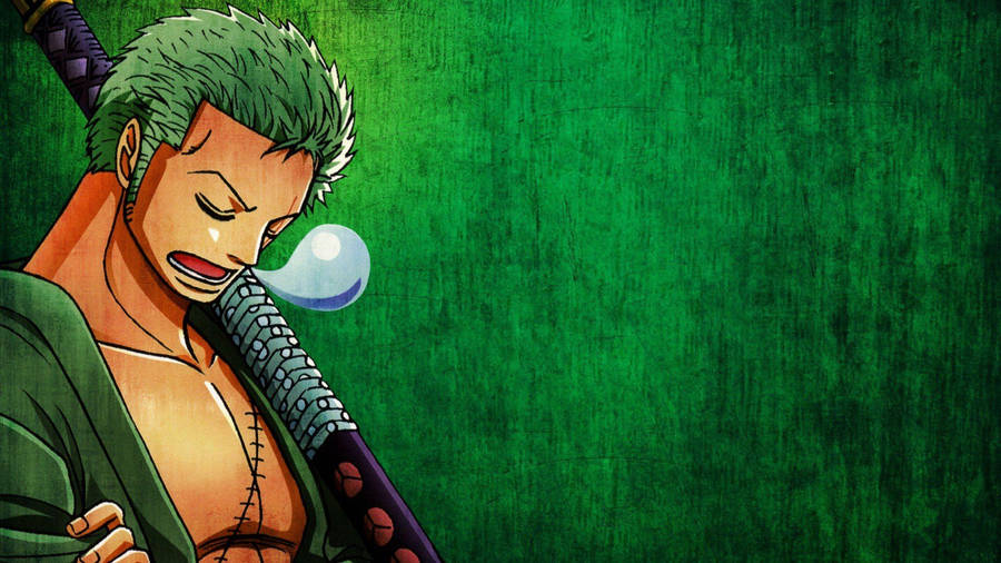 Download Sleeping Zoro Fan Art Wallpaper | Wallpapers.com