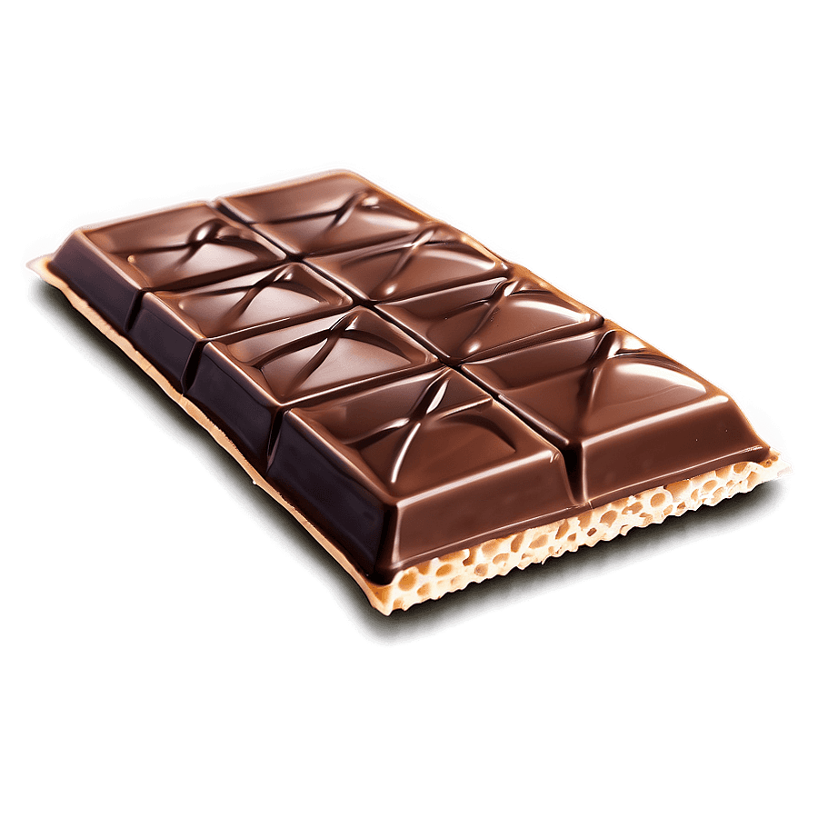 Chocolate Bar with Wafer PNG ohw9