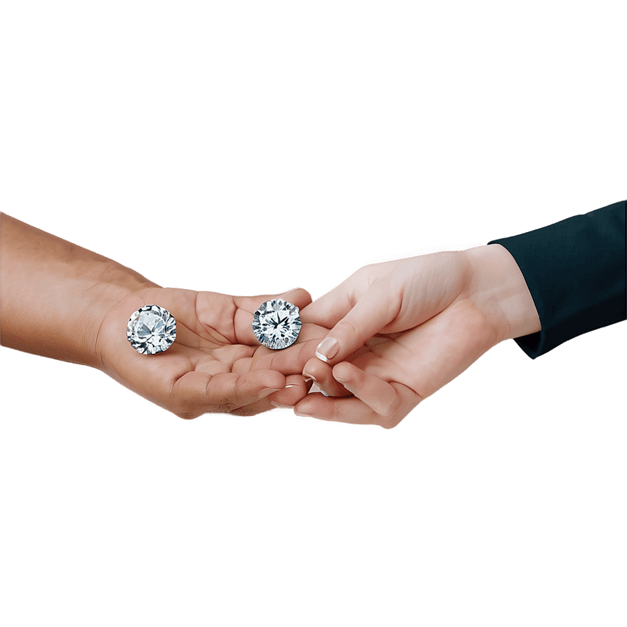 Diamond Hands Confidence Logo PNG 06242024