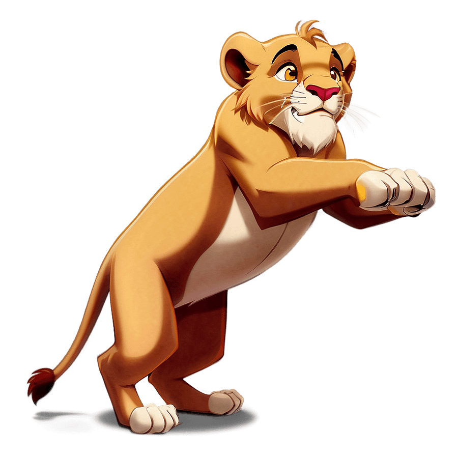 Animated Simba PNG wjs