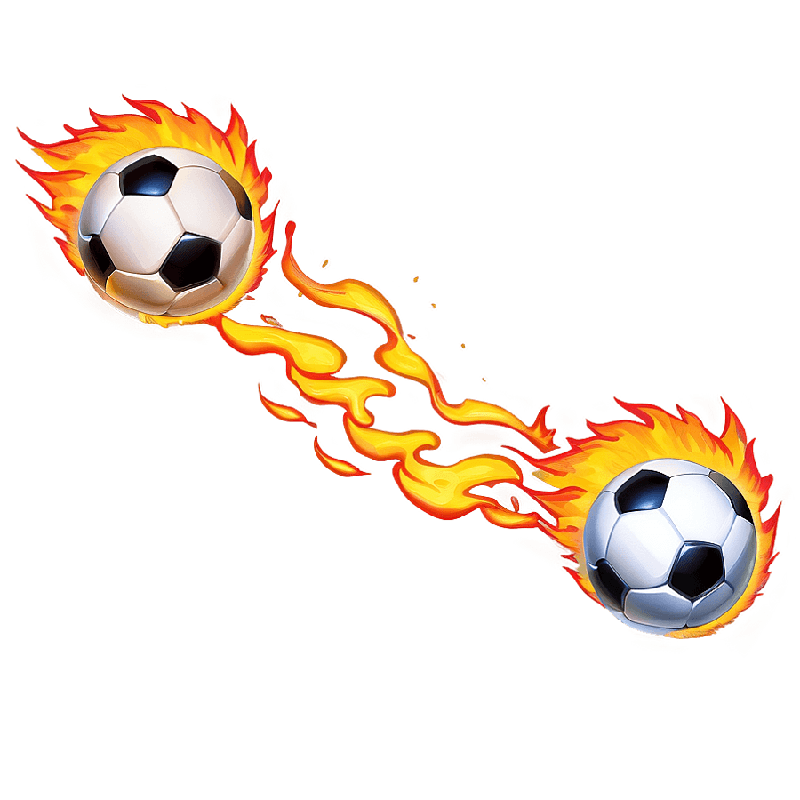 Flaming Pelota Graphic PNG 67