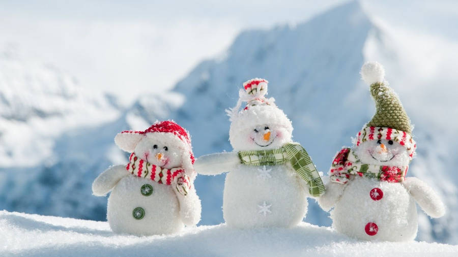 Download Snowman Wallpaper Wallpaper Wallpapers Com