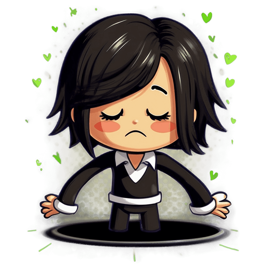 Cute Apology Comic PNG 31