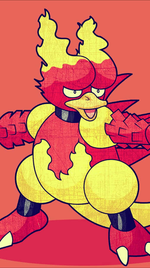 Magmar Pokémon Illustration