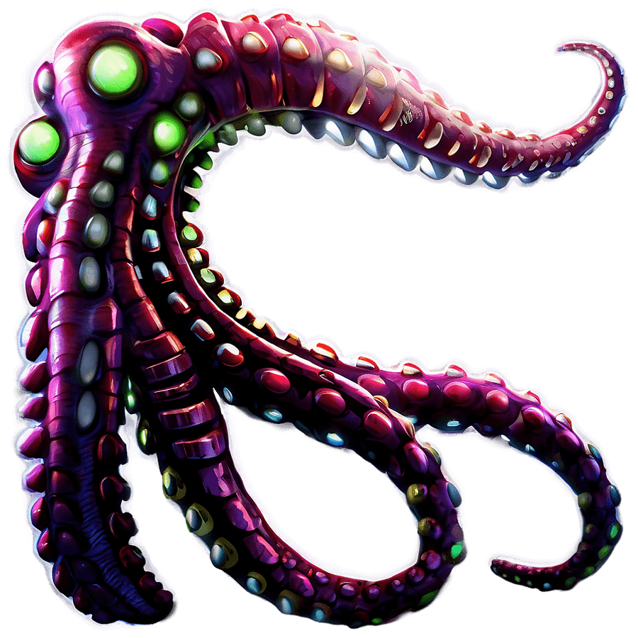 Bio-mechanical Tentacle PNG 12