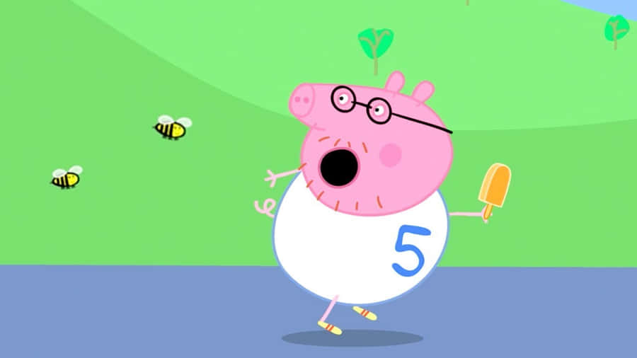 PeppaPig in un momento divertente