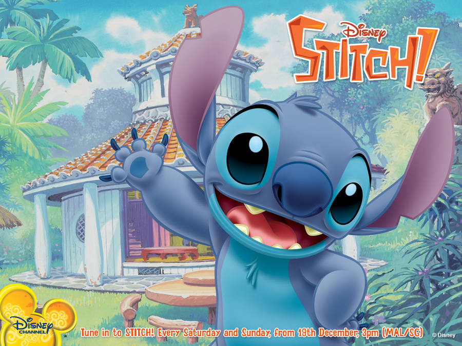 Download Solo Stitch 3d Style Drawing Wallpaper | Wallpapers.com