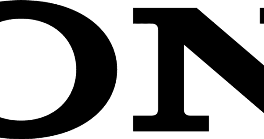 Sony Logo Partial View