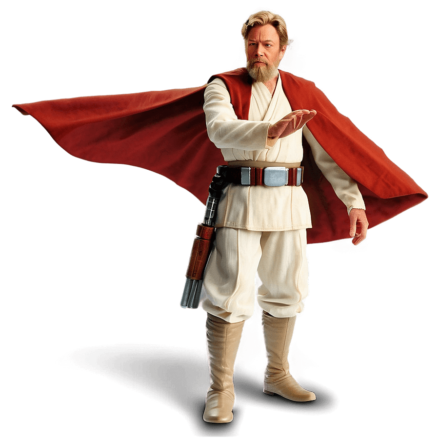 Obi Wan Kenobi with Cape PNG 27