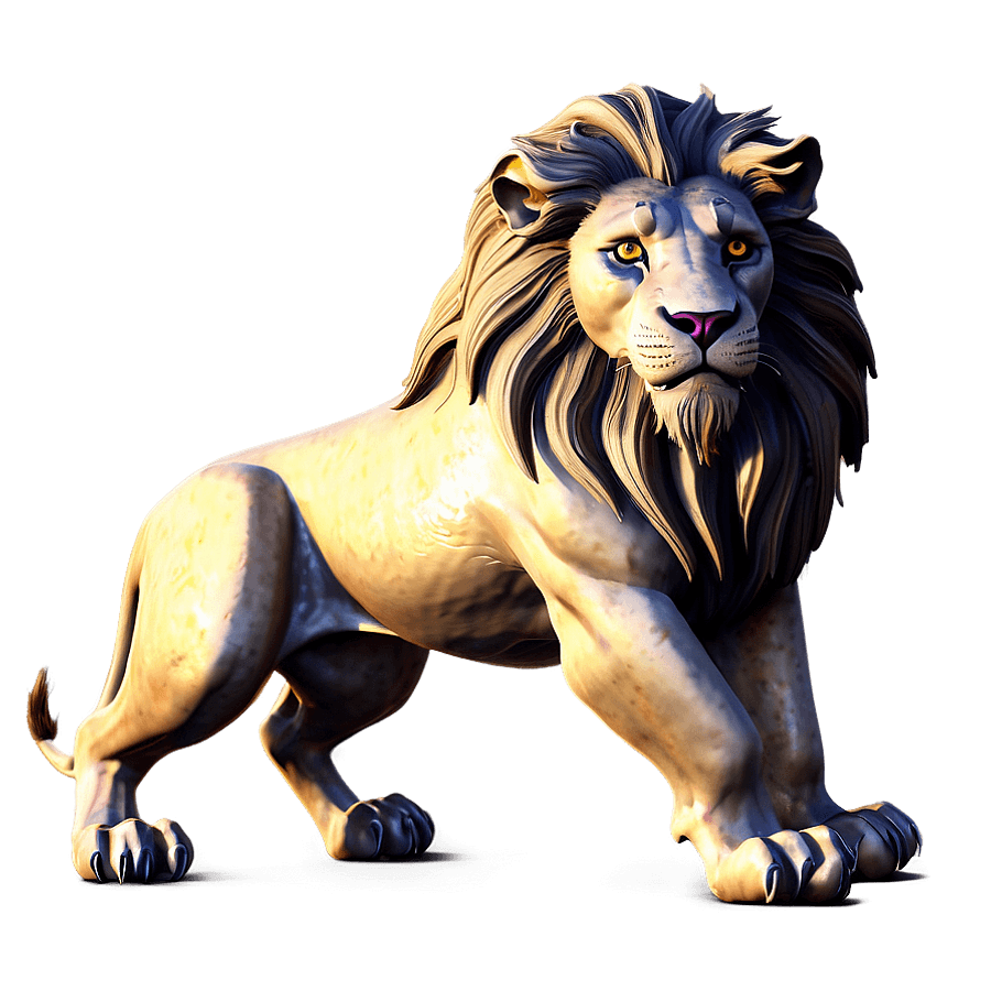 Mythical Lion PNG 37
