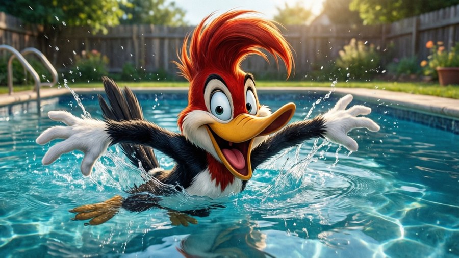 Splashy Fun Wallpaper