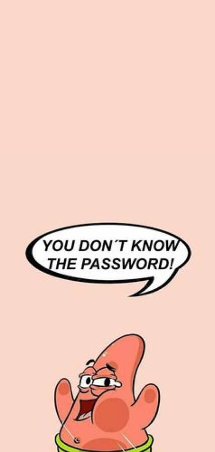 Download Spongebob's Password Meme Wallpaper | Wallpapers.com
