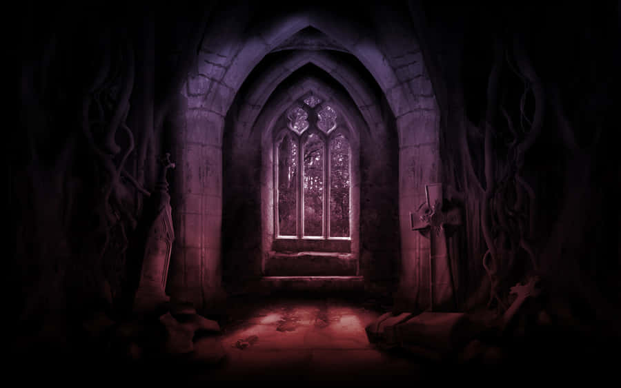 Spooky Zoom Background