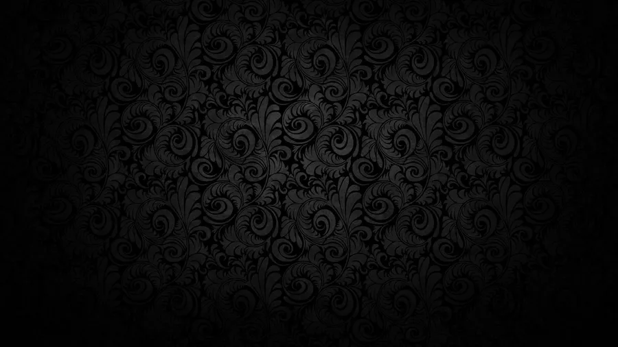 Black Texture Ornate Pattern