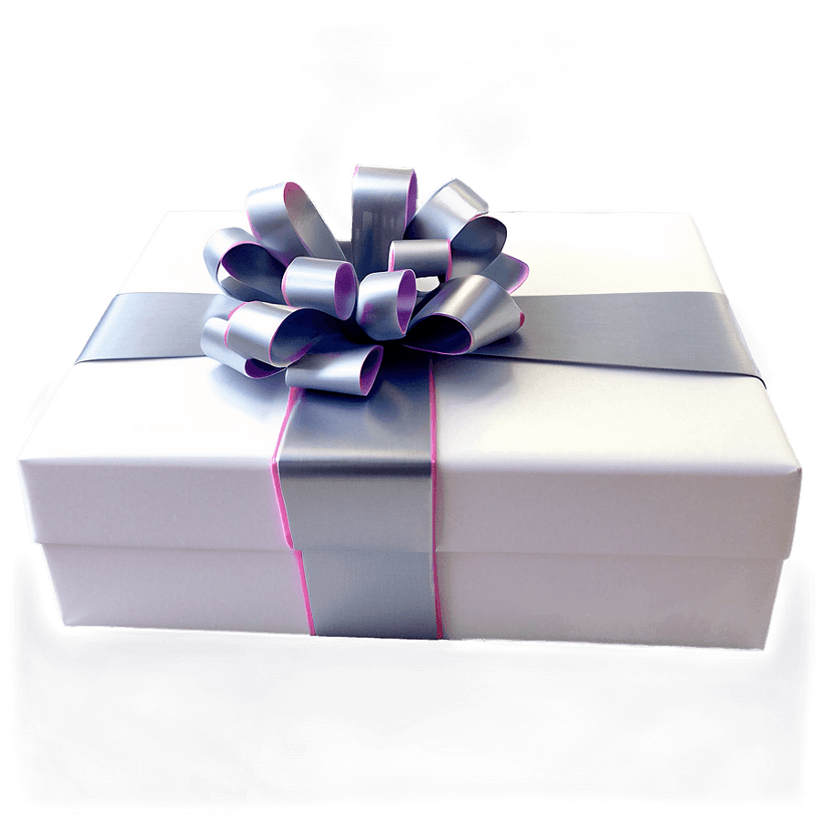 White Box for Gifts PNG 05252024
