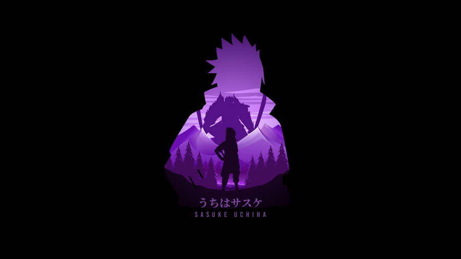 Sagoma di Sasuke 4K