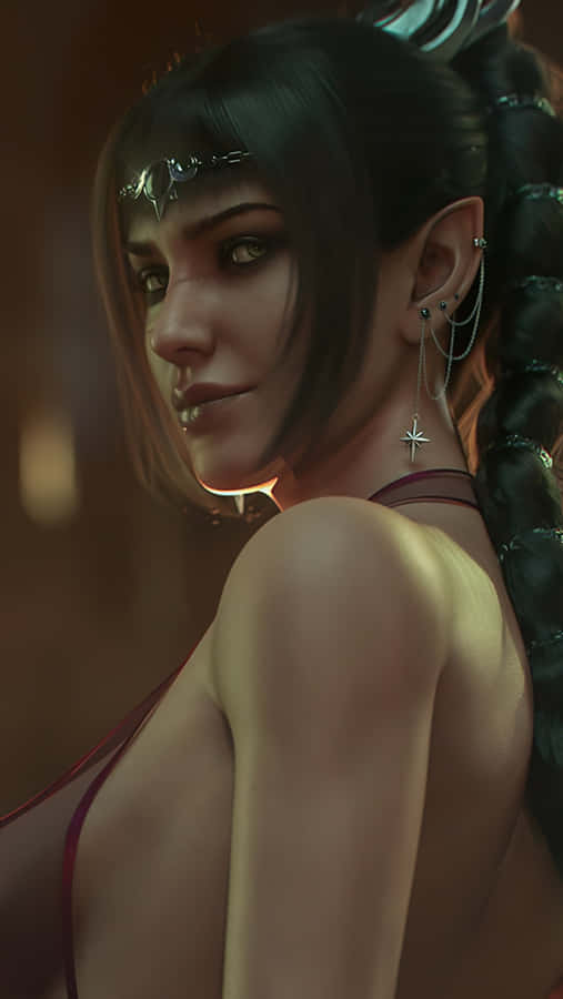 Retrato de Personagem de Fantasia