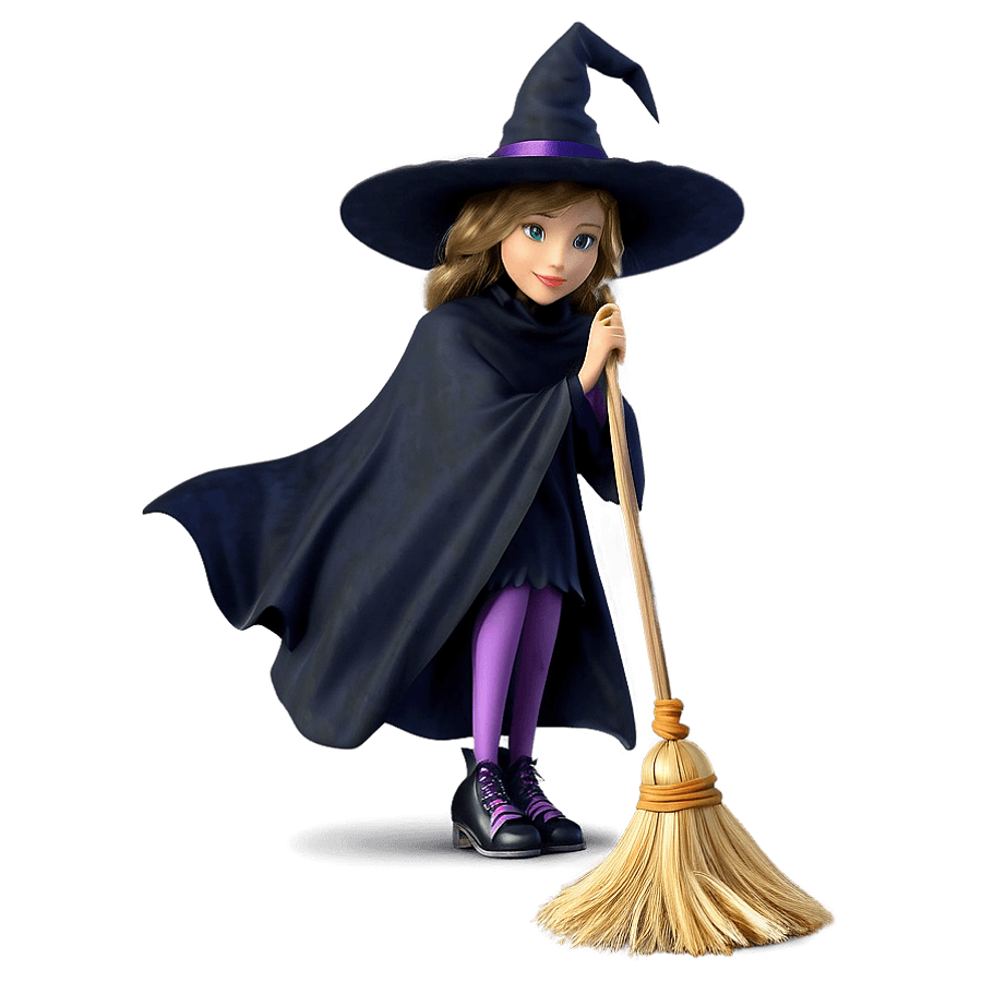 Witch Broom Magic PNG 06292024