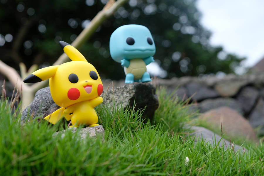 Squirtle And Pikachu wallpaper