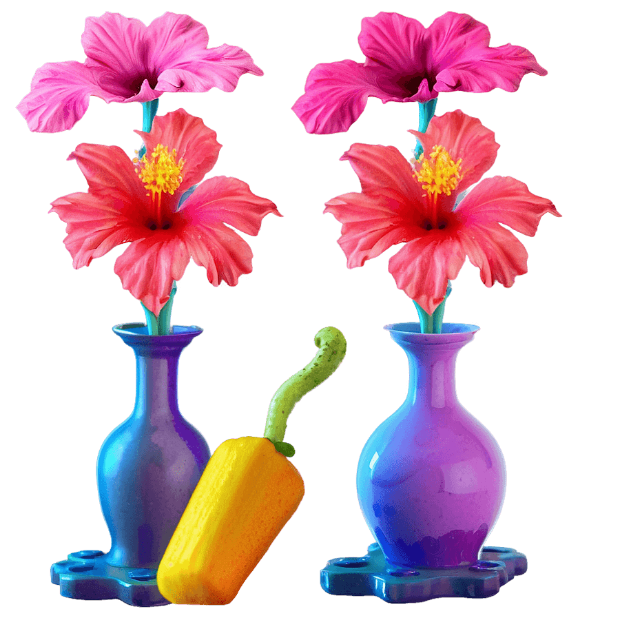Hibiscus Sunset Serenade PNG 05242024