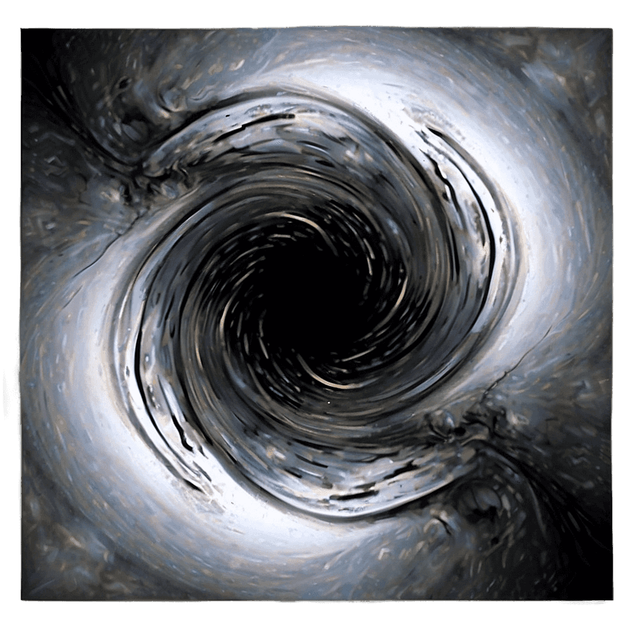 Abstract Art Black Hole Vortex PNG 60
