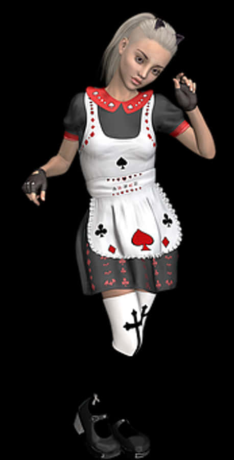 Alice Inspired3 D Character
