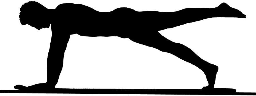 Plank_ Exercise_ Silhouette
