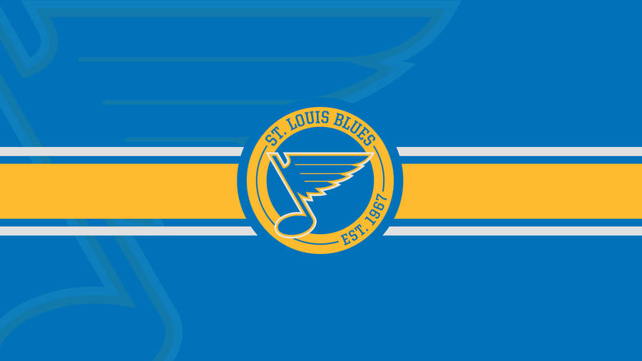 Download St Louis Blues Est 1967 Symbol Wallpaper | Wallpapers.com