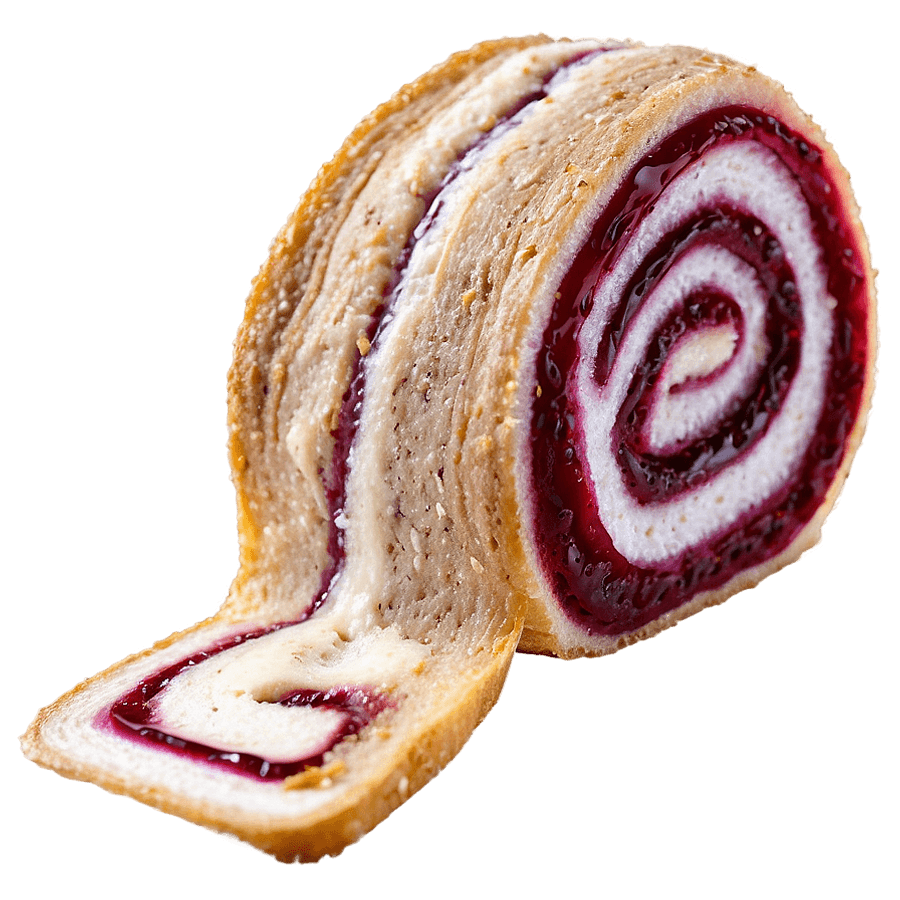 Jelly Roll in Bakery Display PNG 70