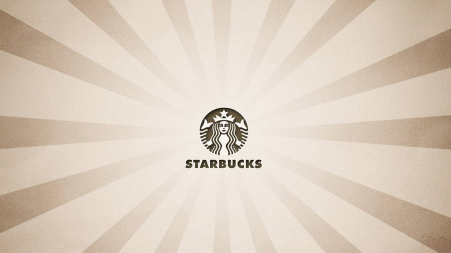 Starbucks Brown Logo Version wallpaper