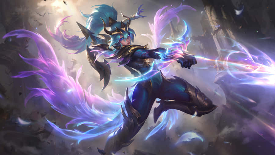 LeagueOf Legends-mestre 3840 x 2160 baggrundsbillede.