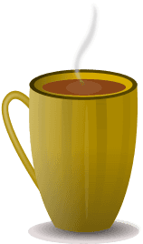 Steaming Coffee Mug