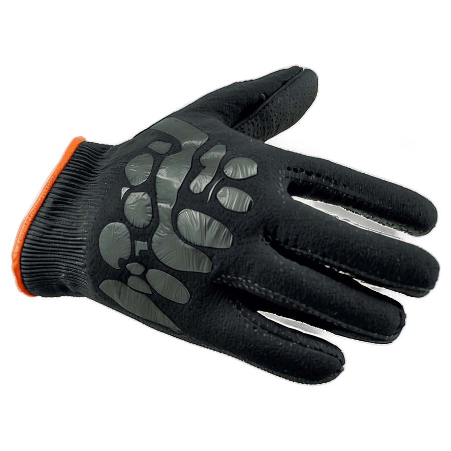 Black Thermal Gloves PNG 46