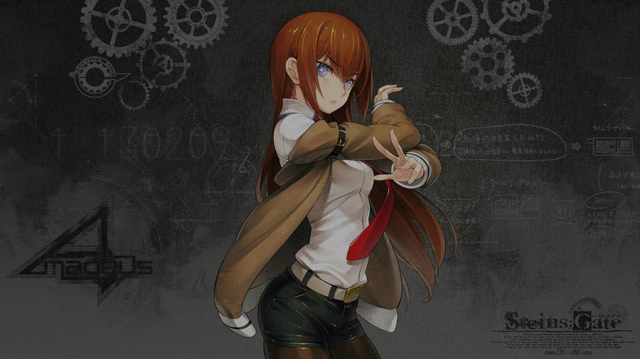 Download Steins Gate Character S Pc Wallpaper Part Steinsgate Wallpaper Wallpapers Com