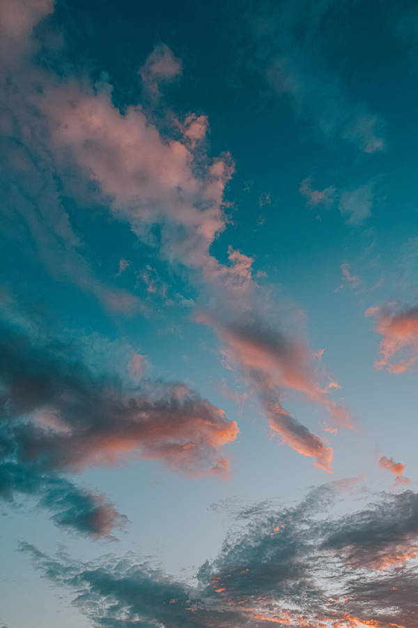 Download Stratus Clouds In Sunset Wallpaper | Wallpapers.com