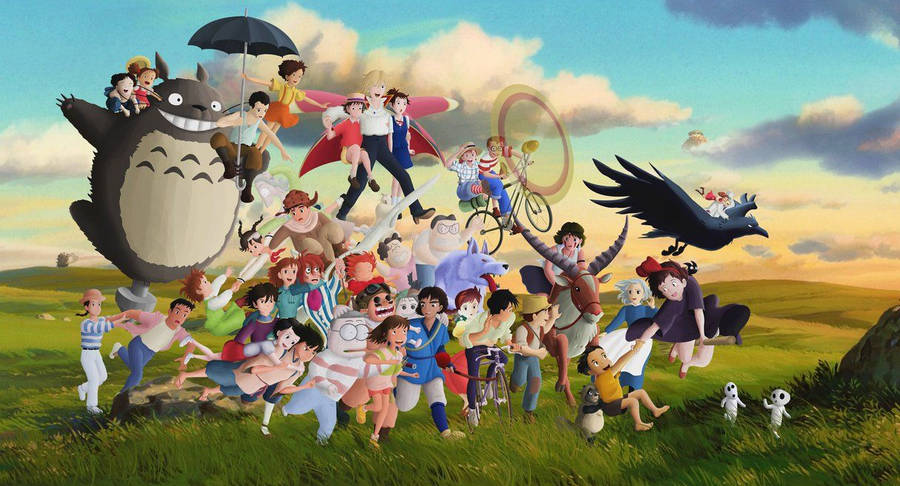 Download Studio Ghibli Characters Wallpaper | Wallpapers.com