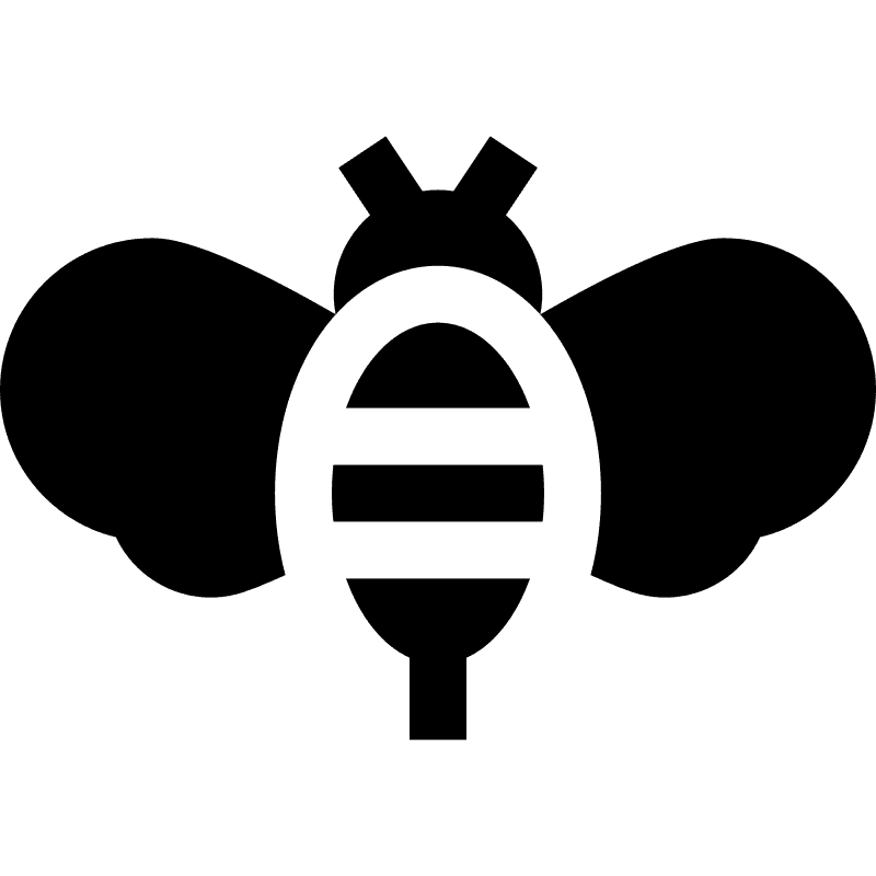 Stylized Bee Icon