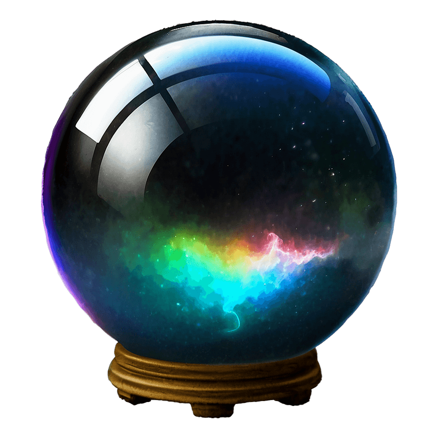 Crystal Ball with Aura PNG kyk75