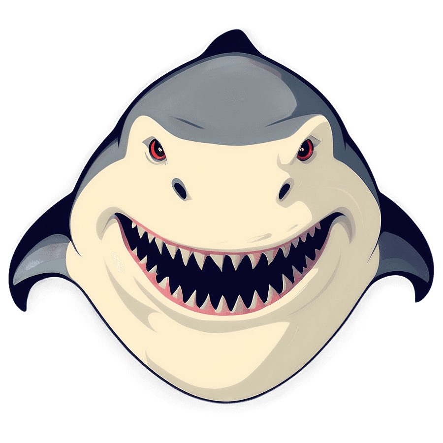 King Shark Minimalist Art PNG 06232024