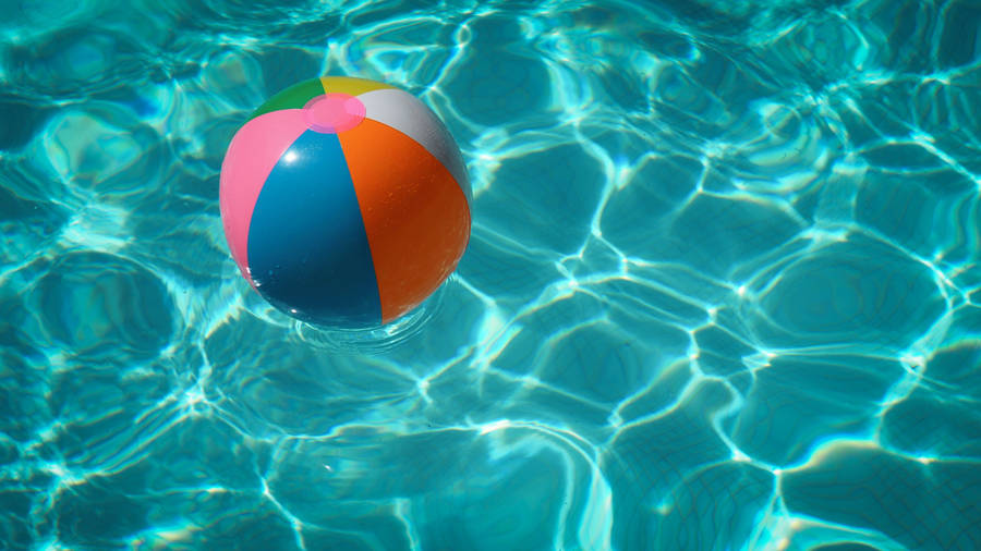 Download Summer Beach Ball Wallpaper | Wallpapers.com