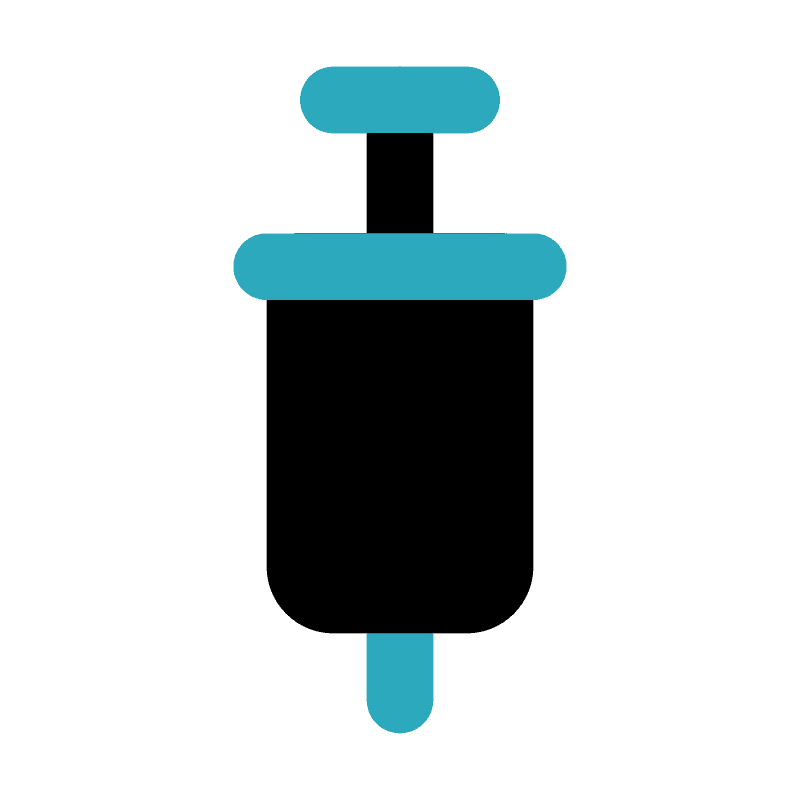 Syringe Icon Simple Design