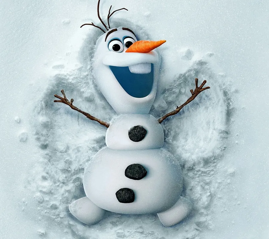Snowman background