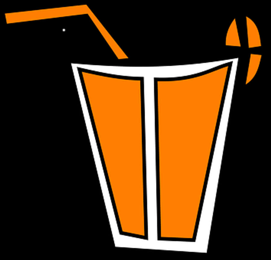 Orange Drink Graphic