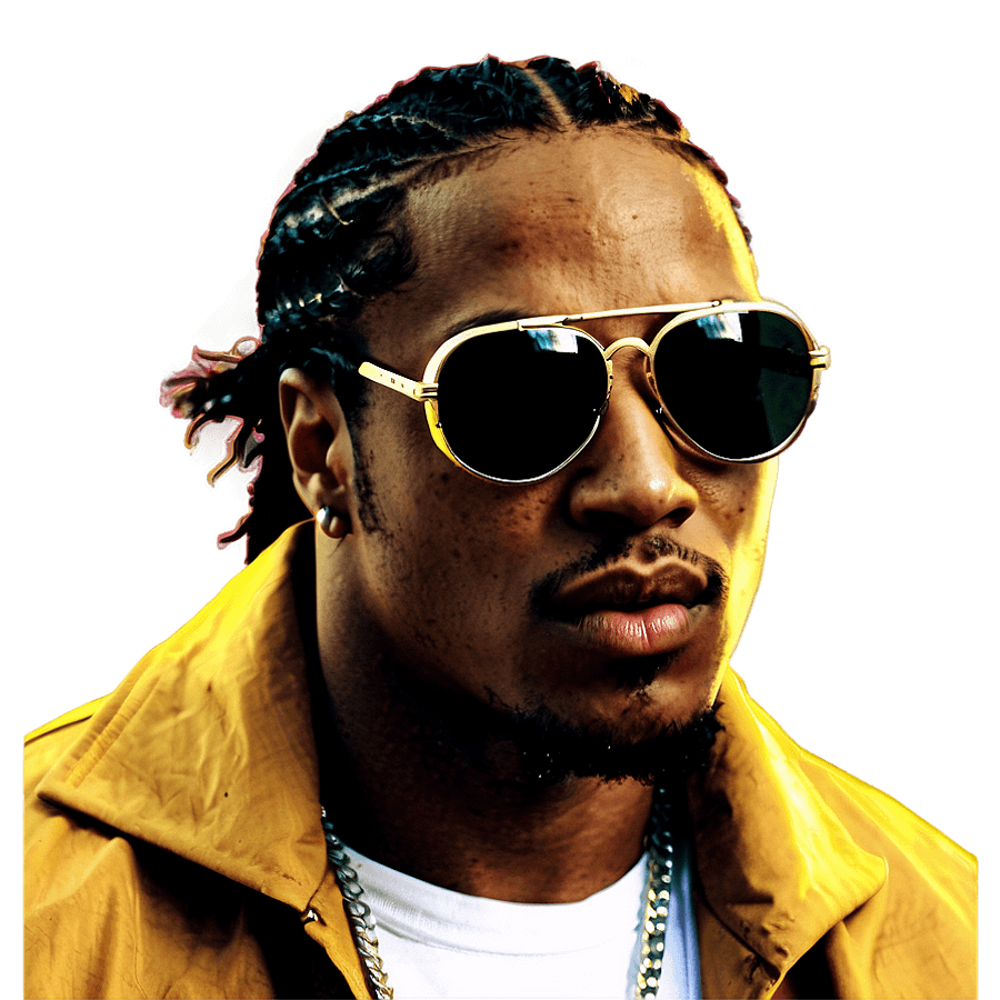 Rapper Future with Sunglasses PNG 45