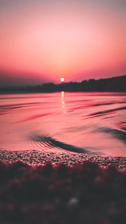 Pink Sunset Iphone