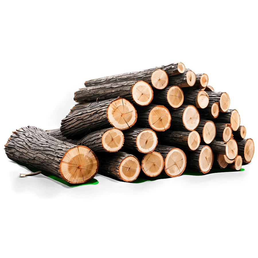 Wood Log Pile PNG kir